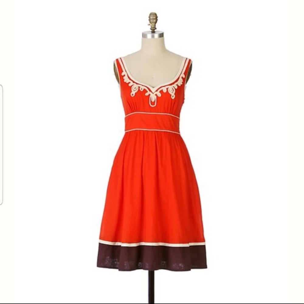 Anthro Side Rules Dress